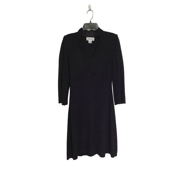 Jessica Howard Dresses & Skirts - Jessica H Dark Purple Long Sleeve Sweater‎ Dress Women's Size Medium